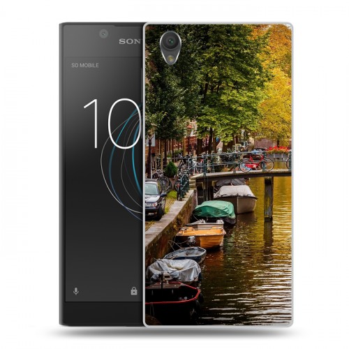 Дизайнерский пластиковый чехол для Sony Xperia L1 амстердам