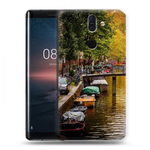 Дизайнерский силиконовый чехол для Nokia 8 Sirocco амстердам