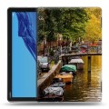 Дизайнерский пластиковый чехол для Huawei MediaPad T5 амстердам