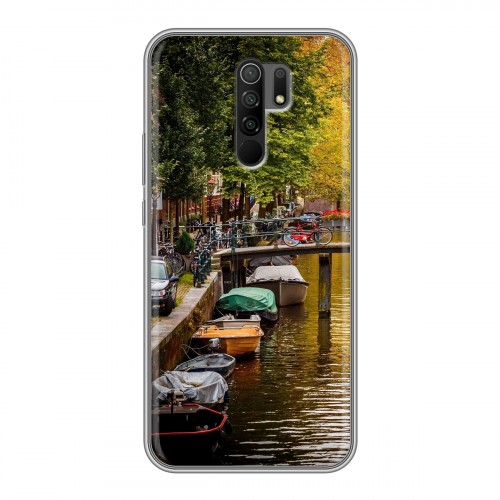 Дизайнерский силиконовый чехол для Xiaomi RedMi 9 амстердам