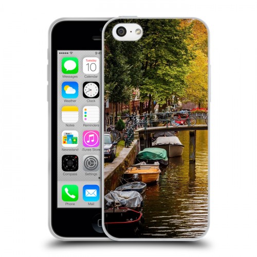Дизайнерский пластиковый чехол для Iphone 5c амстердам