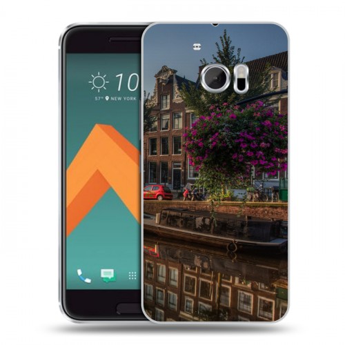 Дизайнерский пластиковый чехол для HTC 10 амстердам