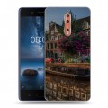 Дизайнерский пластиковый чехол для Nokia 8 амстердам