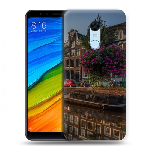 Дизайнерский пластиковый чехол для Xiaomi RedMi 5 Plus амстердам