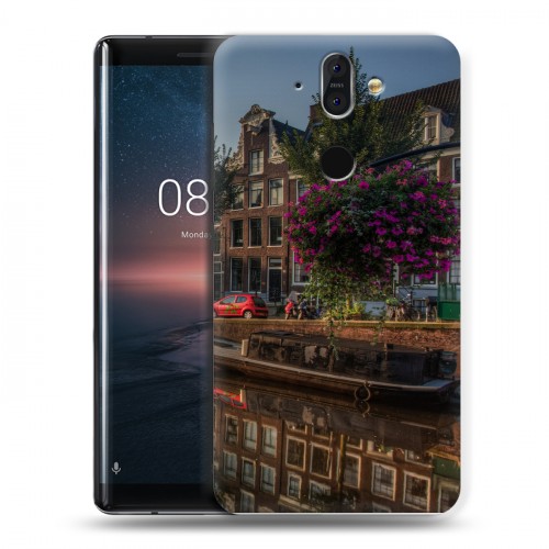 Дизайнерский пластиковый чехол для Nokia 8 Sirocco амстердам