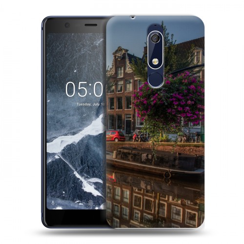 Дизайнерский пластиковый чехол для Nokia 5.1 амстердам