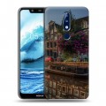 Дизайнерский пластиковый чехол для Nokia 5.1 Plus амстердам