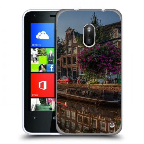 Дизайнерский пластиковый чехол для Nokia Lumia 620 амстердам