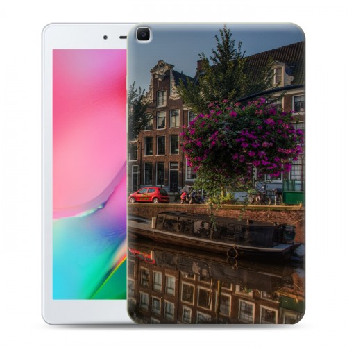 Дизайнерский силиконовый чехол для Samsung Galaxy Tab A 8.0 (2019) амстердам