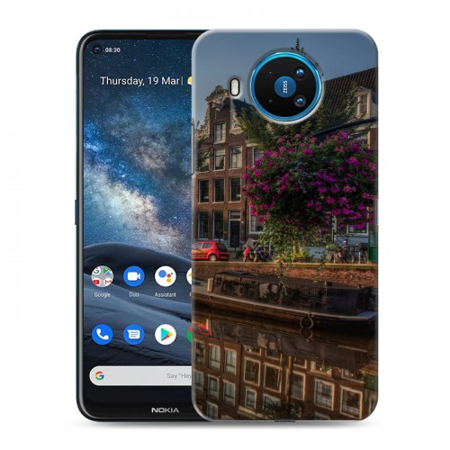 Дизайнерский силиконовый чехол для Nokia 8.3 амстердам