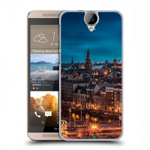 Дизайнерский пластиковый чехол для HTC One E9+ амстердам