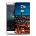 Дизайнерский пластиковый чехол для Huawei Mate S амстердам