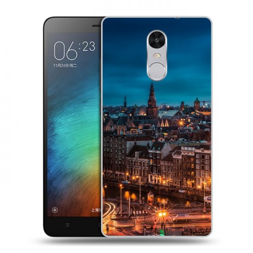 Дизайнерский силиконовый чехол для Xiaomi RedMi Pro амстердам