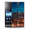 Дизайнерский пластиковый чехол для Sony Xperia S амстердам