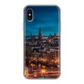 Дизайнерский силиконовый чехол для Iphone x10 амстердам