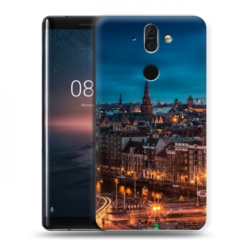 Дизайнерский силиконовый чехол для Nokia 8 Sirocco амстердам