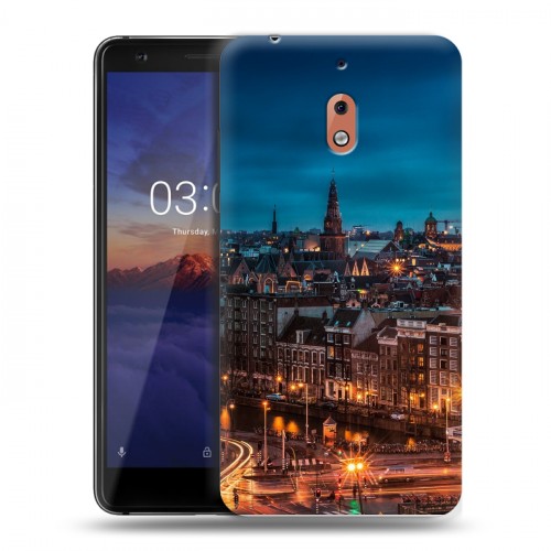 Дизайнерский силиконовый чехол для Nokia 2.1 амстердам