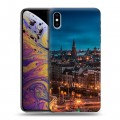 Дизайнерский силиконовый чехол для Iphone Xs Max амстердам