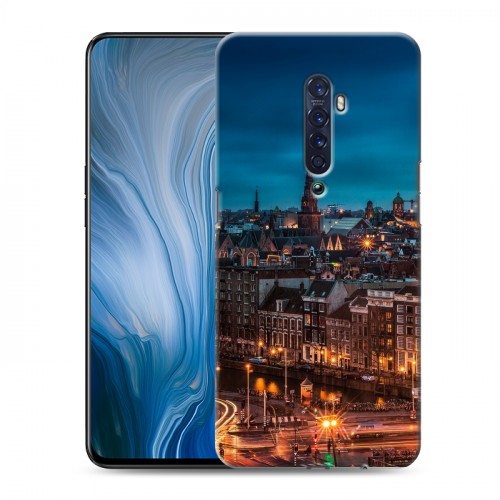 Дизайнерский пластиковый чехол для OPPO Reno2 Z амстердам