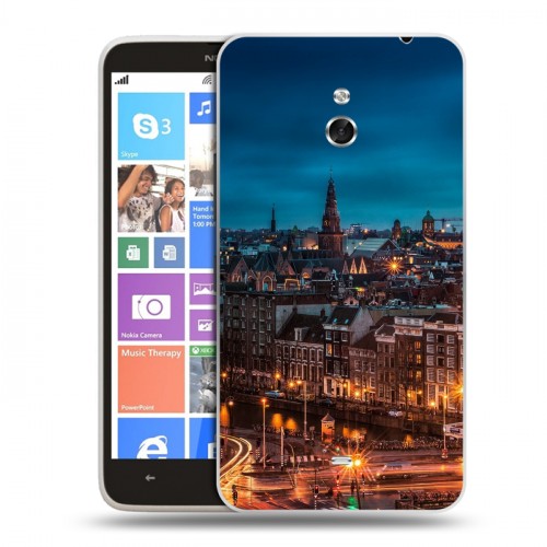 Дизайнерский пластиковый чехол для Nokia Lumia 1320 амстердам