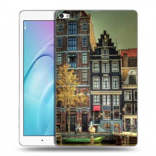 Дизайнерский силиконовый чехол для Huawei MediaPad T2 10.0 Pro амстердам