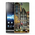 Дизайнерский пластиковый чехол для Sony Xperia S амстердам