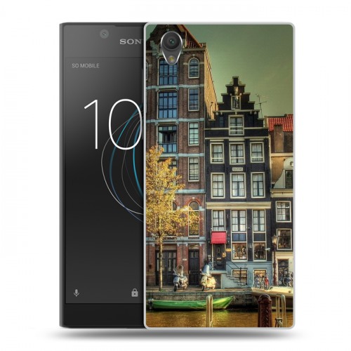 Дизайнерский пластиковый чехол для Sony Xperia L1 амстердам