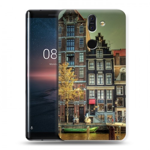 Дизайнерский пластиковый чехол для Nokia 8 Sirocco амстердам