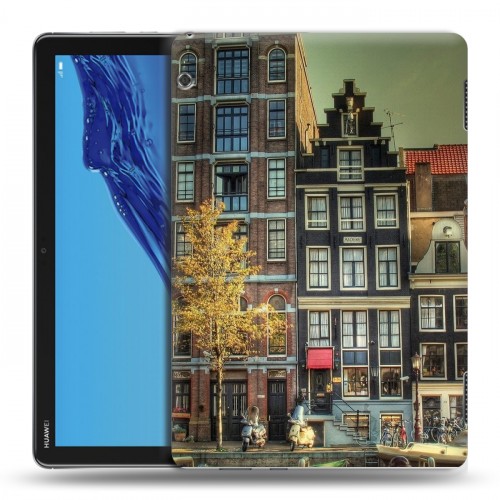 Дизайнерский силиконовый чехол для Huawei MediaPad T5 амстердам