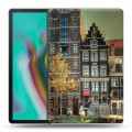Дизайнерский силиконовый чехол для Samsung Galaxy Tab S5e амстердам