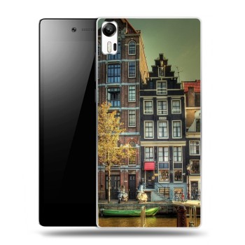 Дизайнерский силиконовый чехол для Lenovo Vibe Shot амстердам (на заказ)