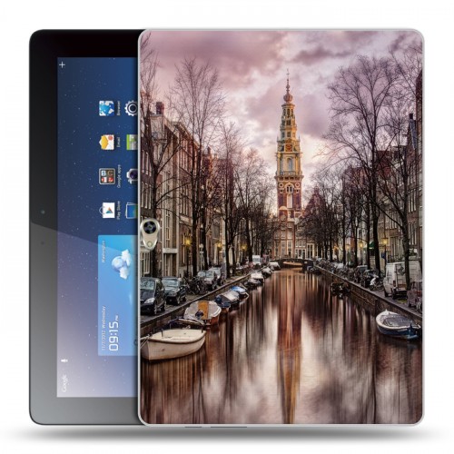 Дизайнерский силиконовый чехол для Huawei MediaPad M2 10 амстердам