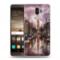 Дизайнерский пластиковый чехол для Huawei Mate 9 амстердам