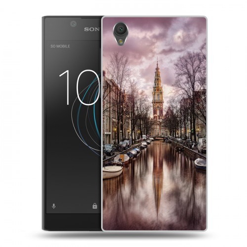 Дизайнерский пластиковый чехол для Sony Xperia L1 амстердам