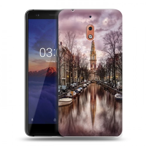 Дизайнерский силиконовый чехол для Nokia 2.1 амстердам