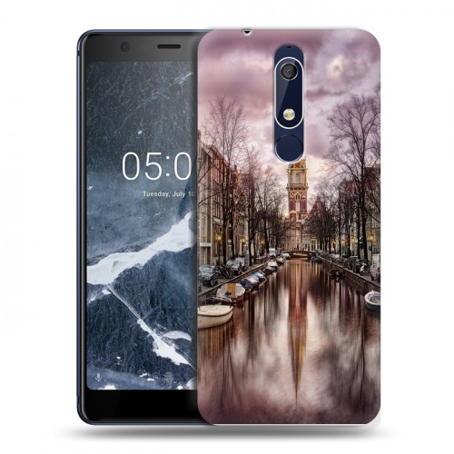 Дизайнерский пластиковый чехол для Nokia 5.1 амстердам