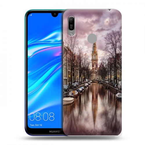 Дизайнерский пластиковый чехол для Huawei Y6 (2019) амстердам