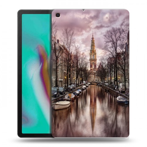 Дизайнерский пластиковый чехол для Samsung Galaxy Tab A 10.1 (2019) амстердам