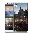 Дизайнерский пластиковый чехол для HTC Desire 626 амстердам