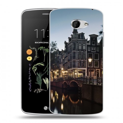 Дизайнерский пластиковый чехол для LG K5 амстердам