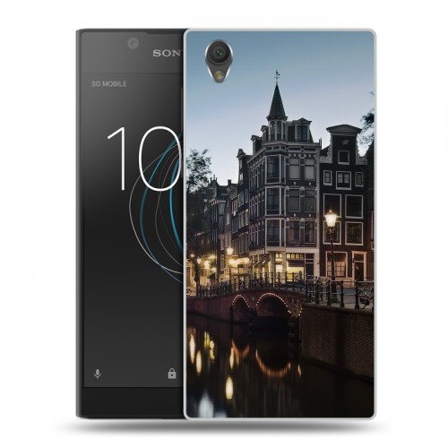 Дизайнерский пластиковый чехол для Sony Xperia L1 амстердам