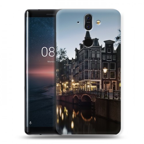 Дизайнерский пластиковый чехол для Nokia 8 Sirocco амстердам