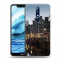 Дизайнерский силиконовый чехол для Nokia 5.1 Plus амстердам