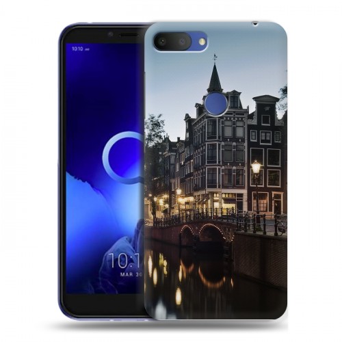 Дизайнерский пластиковый чехол для Alcatel 1S (2019) амстердам