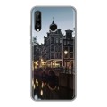 Дизайнерский силиконовый с усиленными углами чехол для Huawei P30 Lite амстердам