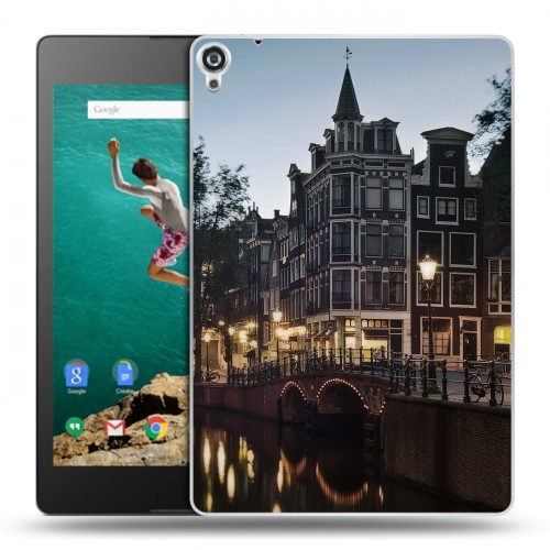 Дизайнерский пластиковый чехол для Google Nexus 9 амстердам