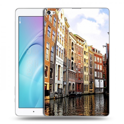 Дизайнерский силиконовый чехол для Huawei MediaPad T2 10.0 Pro амстердам