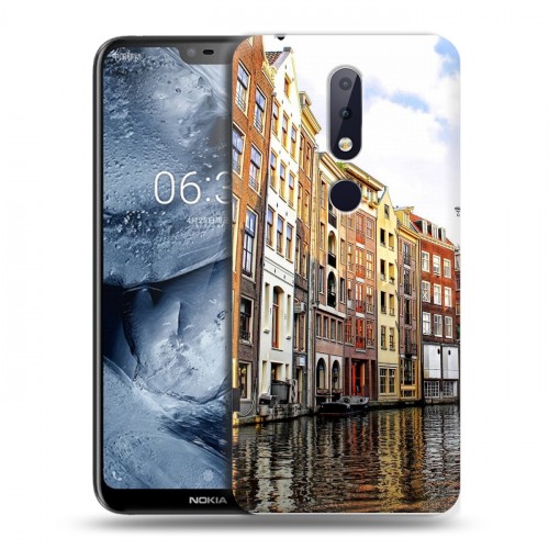 Дизайнерский силиконовый чехол для Nokia 6.1 Plus амстердам