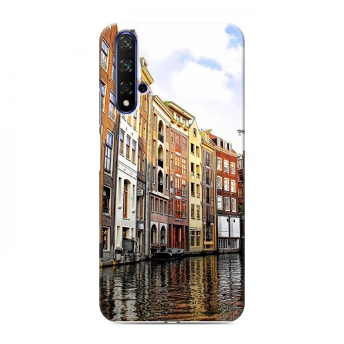 Дизайнерский силиконовый чехол для Huawei Honor 20 амстердам