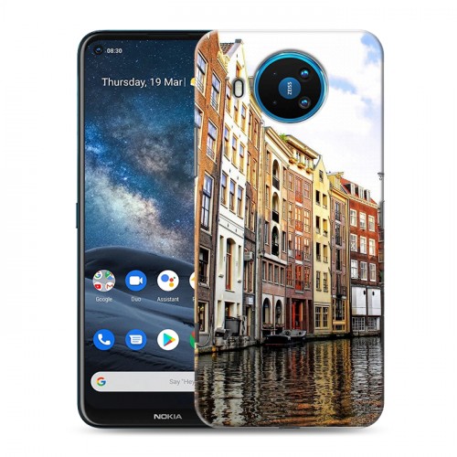 Дизайнерский силиконовый чехол для Nokia 8.3 амстердам